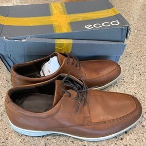ECCO Grenoble Goretex Tie Oxford Cognac Size 5-5.5